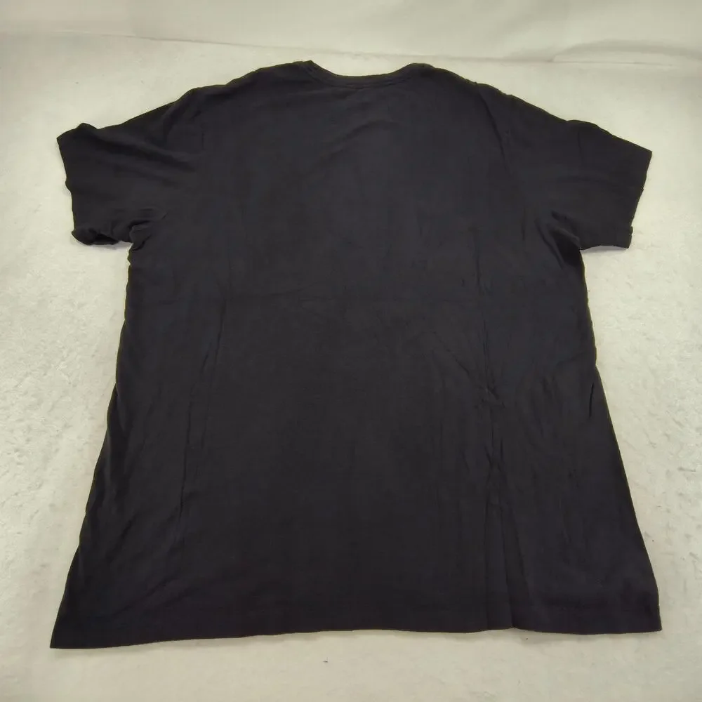 Nike Tee Just Do It Graphic Crew Neck Shirt Mens Size Extra Large XL Black Red